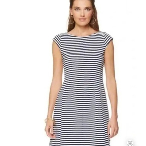 2/$30 Lilly Pulitzer Briella Fit Flare Dress XS - Picture 1 of 5